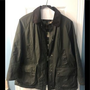 Ladies Barbour Waxed Beadnell Jacket OBO